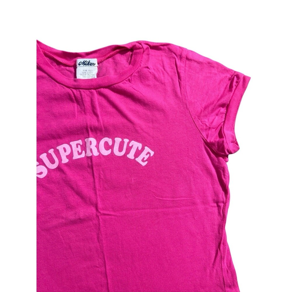 Y2K Miken Super Cute Baby Tee Sz M - Picture 5 of 10
